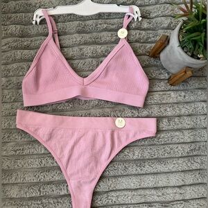 Cotton on bra and thong set